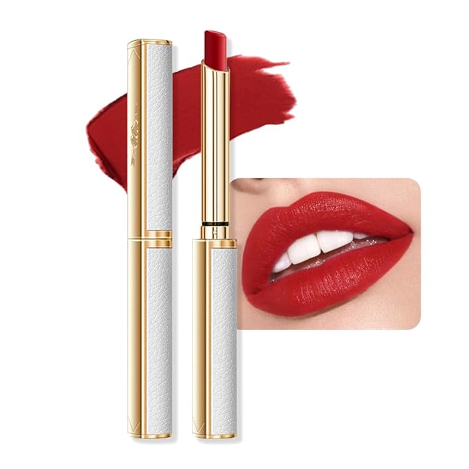 BINGBRUSH Moisturizing and Silky Velvet Lipstick Pack Set, Matte Longwear Waterproof Smooth Color Lip Crayon